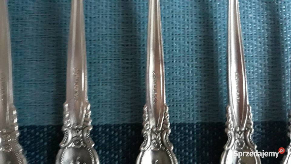 Łyżeczki posrebrzaneplatery 6 Sprzedam