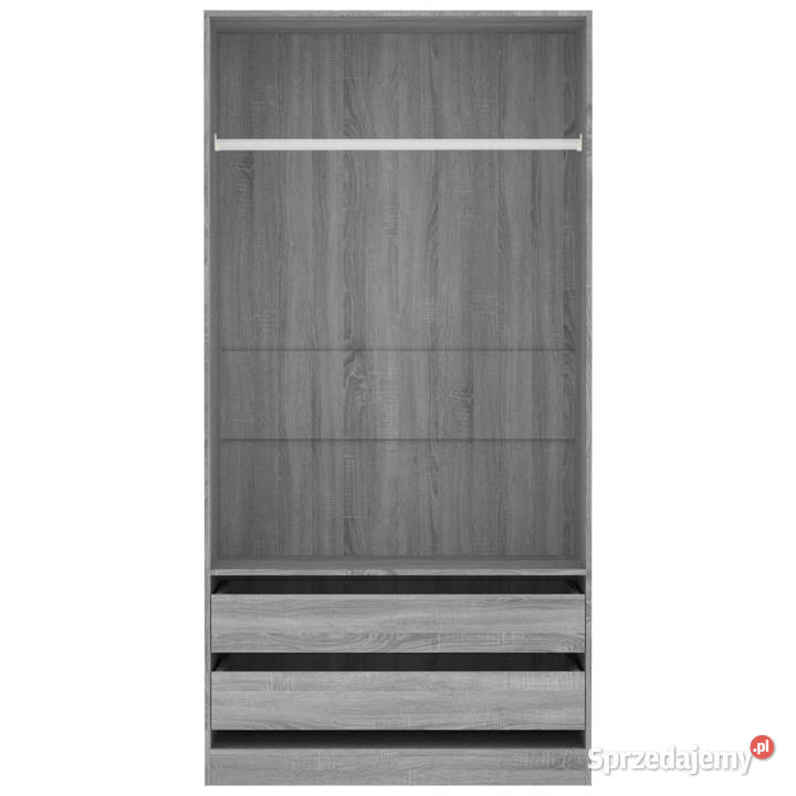 Szafka szary dąb sonoma 100x50x200 materiał Warszawa
