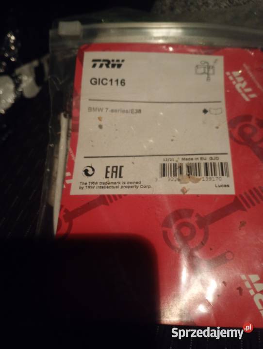 Czujnik zużycia klocków hamulcowych BMW 7 E38 dolnośląskie