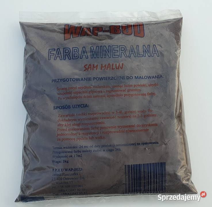 Ekologiczna Farba Kredowa Klejowa Dekoracyjna 2 Ostrowiec Świętokrzyski sprzedam