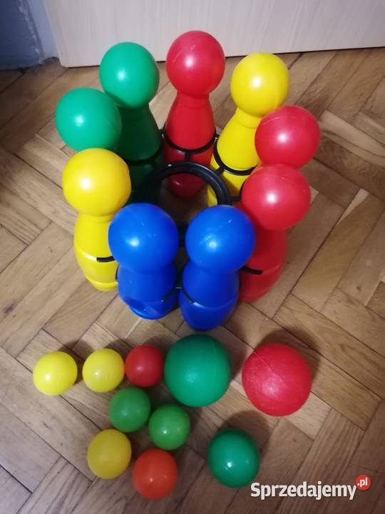 Kręgle 9 sztuk piłki Gdańsk