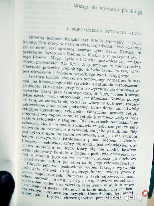 Nowe zesłanie ducha Świętego Warszawa