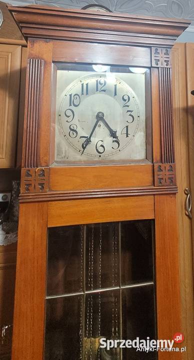 Stary stojący zegar 15 Antyki Mała Karczma