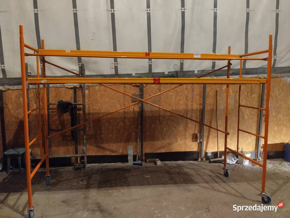Rusztowanie elewacyjne drabinkowe nowe Przecław