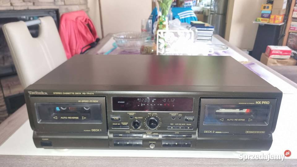 Magnetofon dwukasetowy Technics RSTR474 Dual Warta