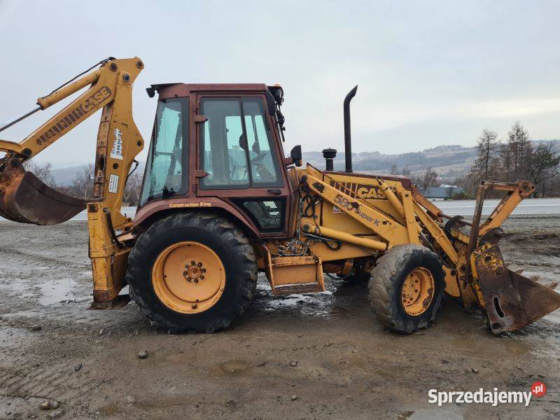 Koparkoładowarka Case 580 SK brutto małopolskie Chełmiec