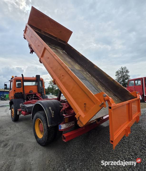 Steyr 4x4 wywrotka specjalny zimowe utrzymanie Tuchów