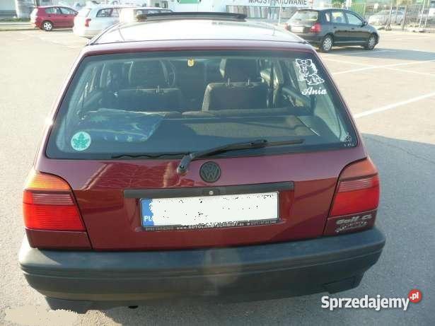VOLKSWAGEN GOLF III 16 EUROPE 5 drzwiowy Warszawa sprzedam