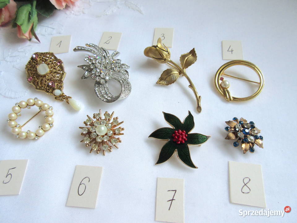 Stara biżuteria vintage lata 80 podkarpackie Straszydle