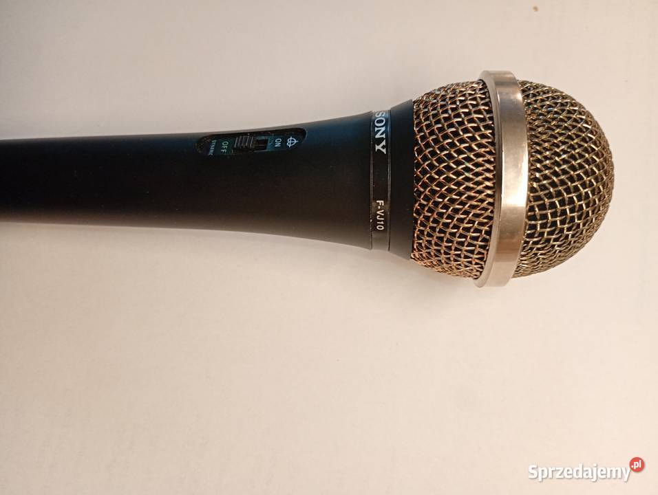 mikrofon SONY FVJ10A przewodowy Gdańsk