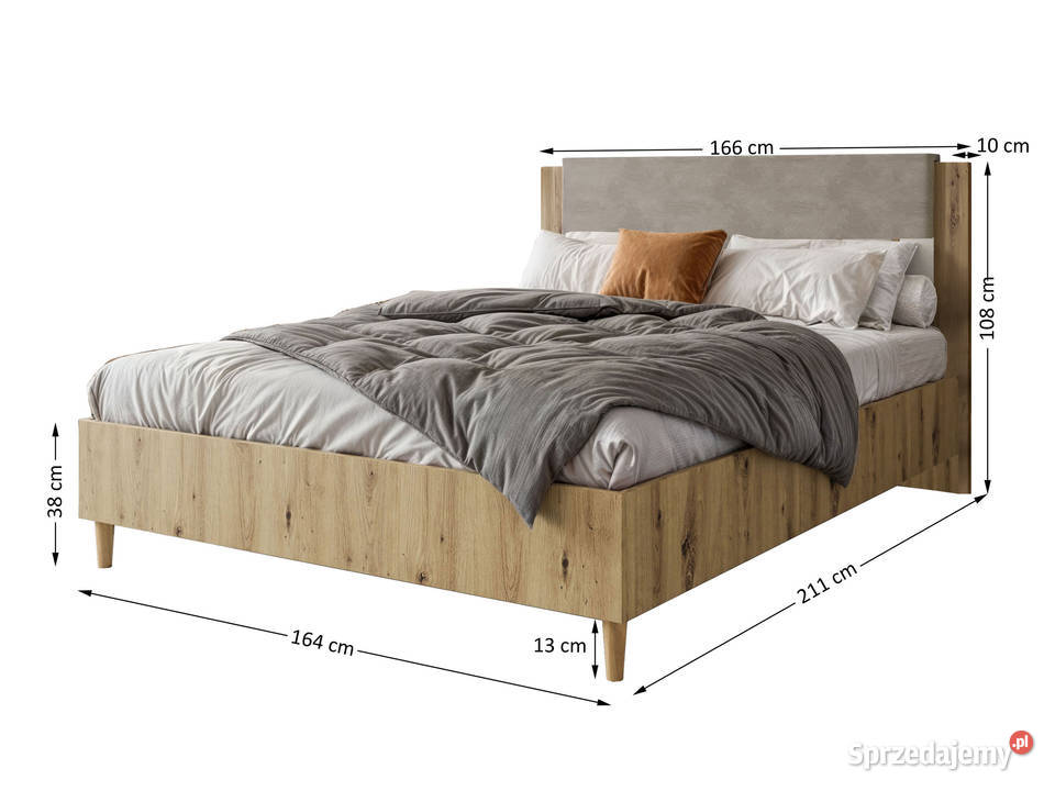 Nowość Łożko Economy 166x108 x 211 Cztery kolory 211cm Katowice sprzedam