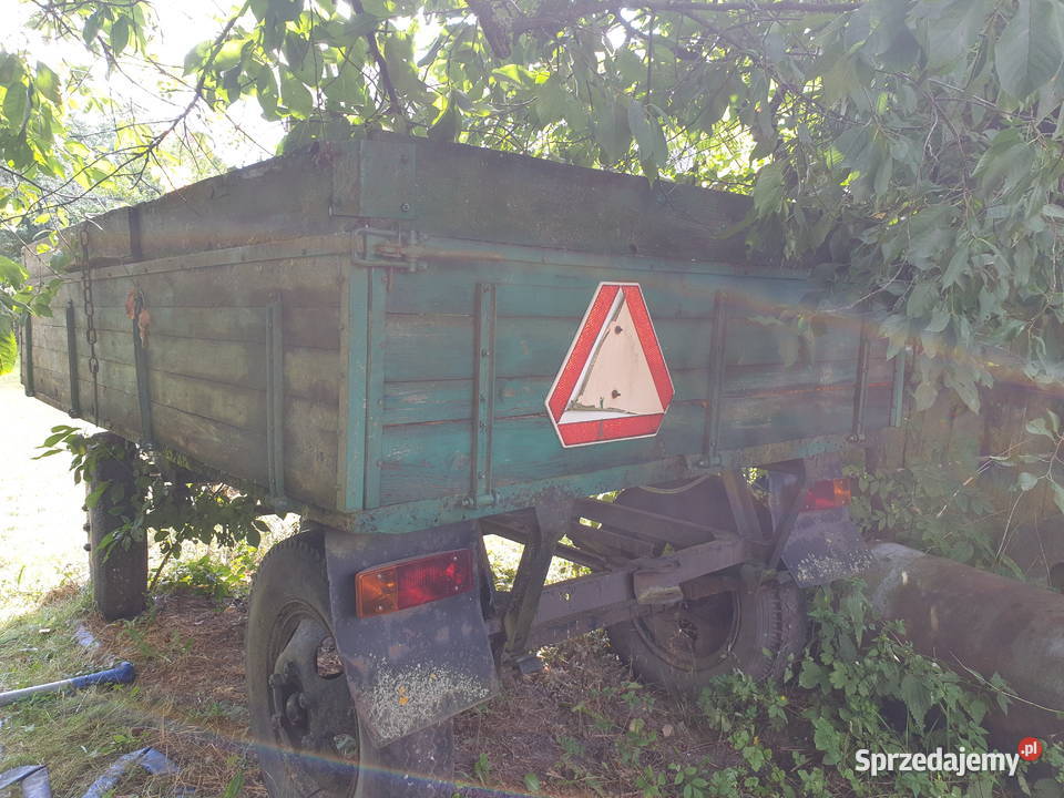 Przyczepa 35x2 nieuszkodzony zachodniopomorskie Drawno
