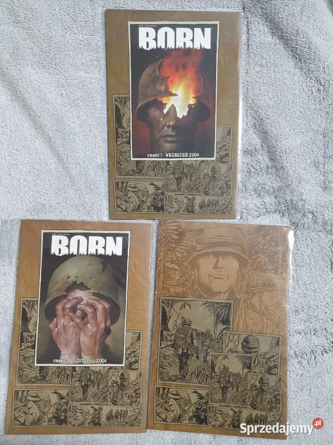 The Punisher Born 3 komiksy wydawnictwo Gdynia