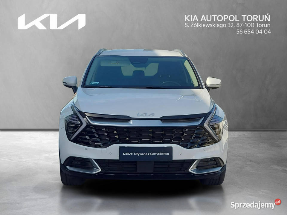 Kia Sportage AEBBusiness Line180Automatpierwszy biały Sportage Toruń sprzedam
