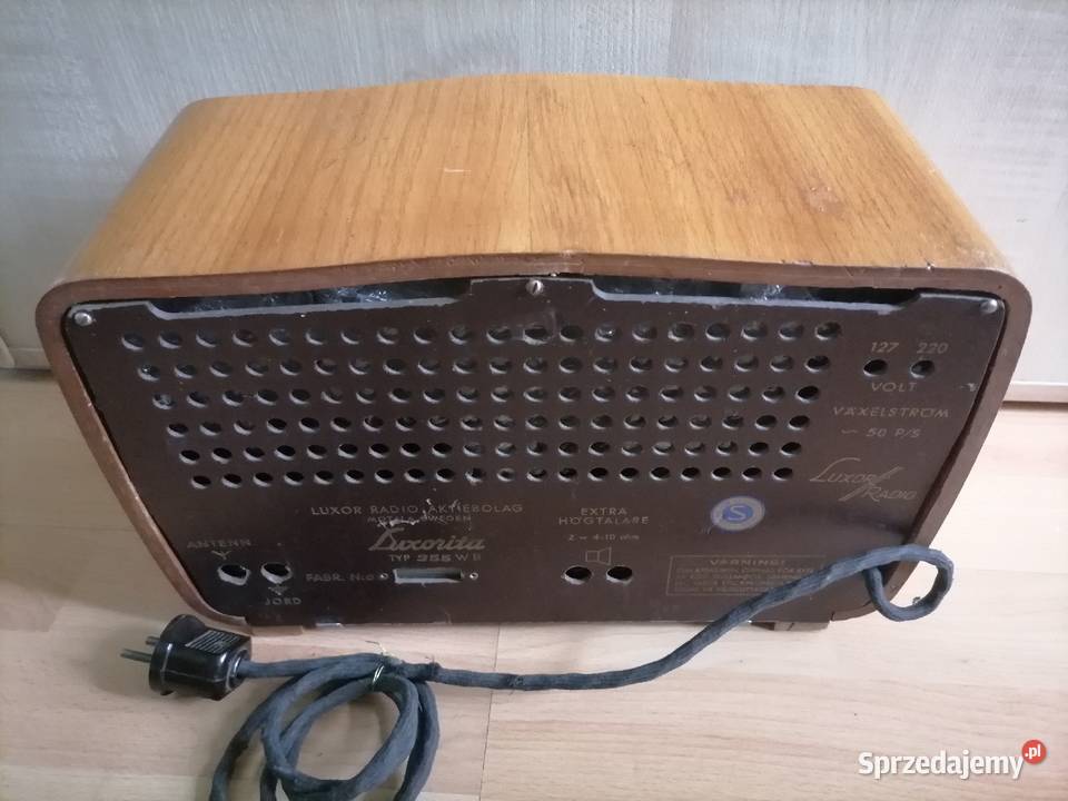 Stare radio lampowe z lat 50 tych Sprawne