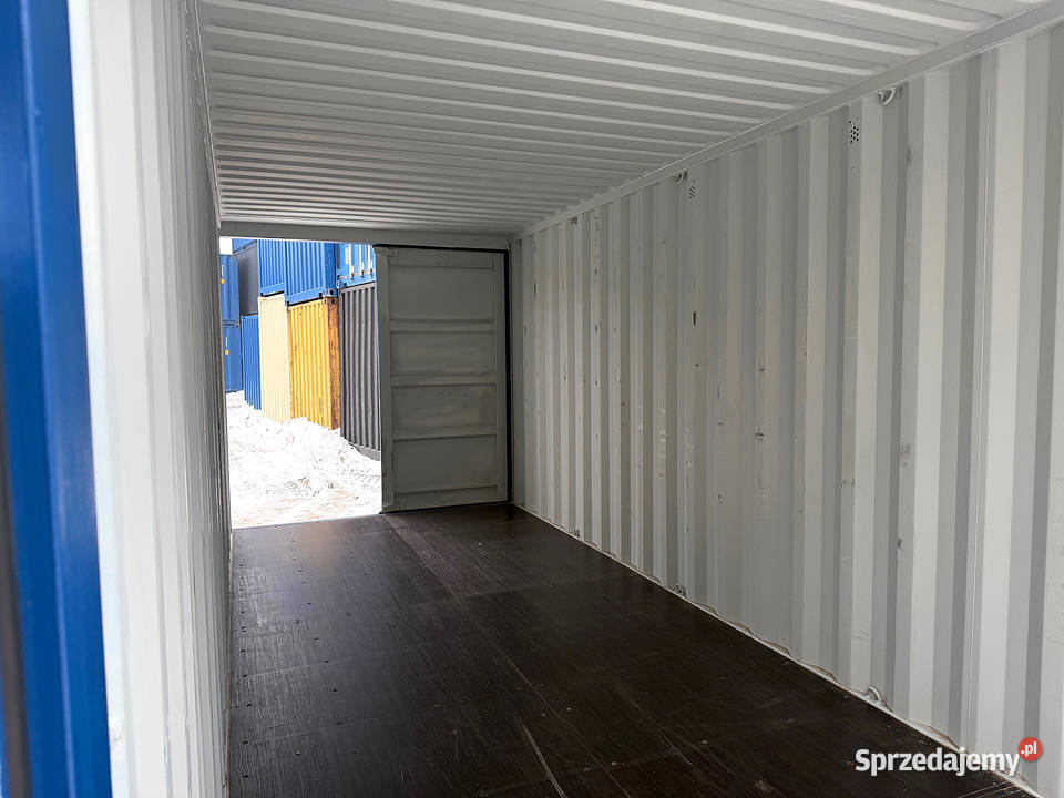 Magazyny kontenery double door przelotowe 20DVDC pomorskie Gdańsk sprzedam