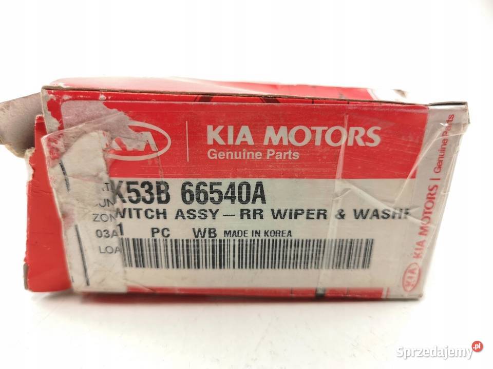 WŁĄCZNIK WYCIERACZKI TYŁ KIA CARNIVAL 20012005