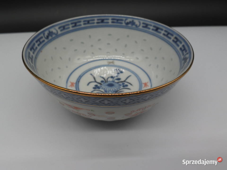 Chińska porcelanowa miseczka porcelana ryżowa Raszków