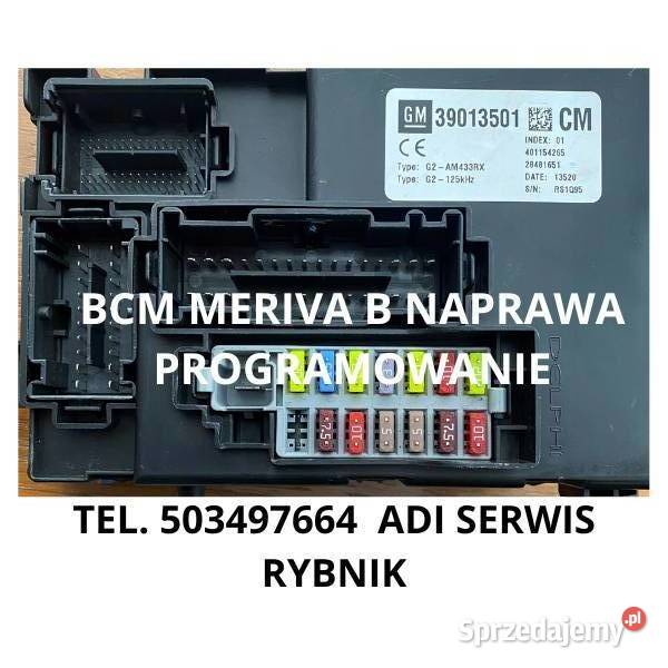 Naprawa Programowanie BCM Opel Meriva B Rybnik - Sprzedajemy.pl