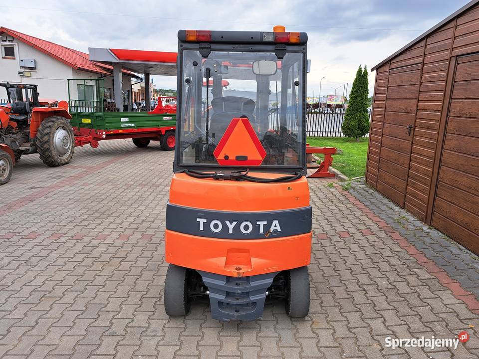 Wózek widłowy elektryczny Toyota 7FBMF25 duplex Proszowice