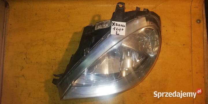 lampa przód lewa Citroen Xsara lift r0004 osobowe łódzkie Piotrków Trybunalski