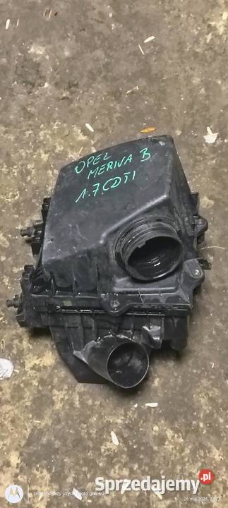 Obudowa filtra powietrza Meriva B 17 CDTI Przewody powietrza Lubin