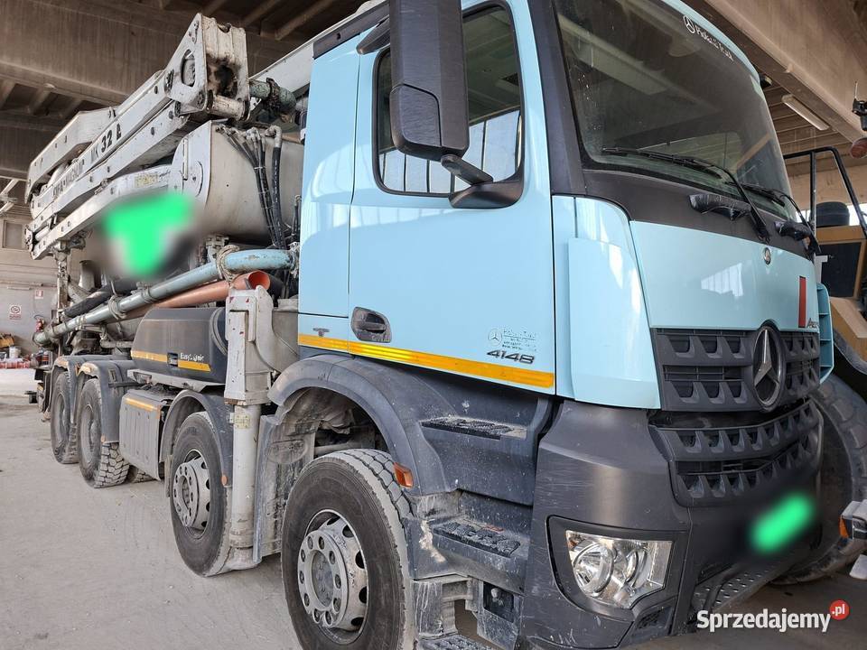 Gruszkopompa Mercedes Benz 4148 zabudowa CIFA Katowice sprzedam