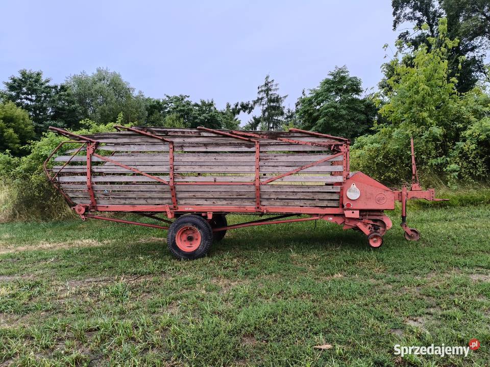 Przyczepa zbierająca samozbierająca zbieracz do Przyczepy rolnicze