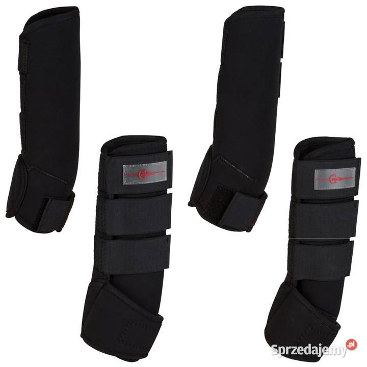 Kerbl Ochraniacze konia 4 czarne Pony Warszawa sprzedam