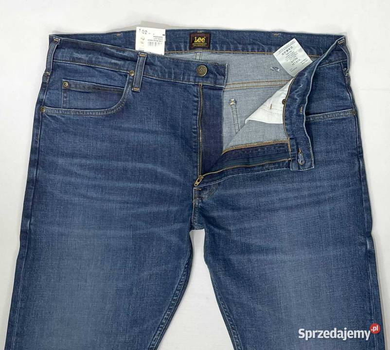 Spodnie męskie jeansy Lee Rider Worn From Raw Odzież codzienna śląskie Częstochowa