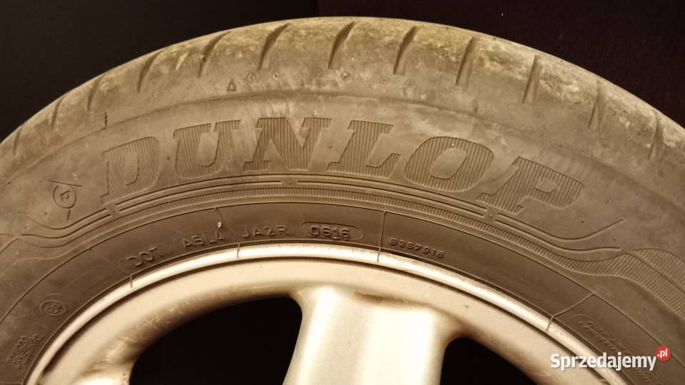 Koła OPEL alufelga 15 5x110 opony letnie Dunlop Rzeszów