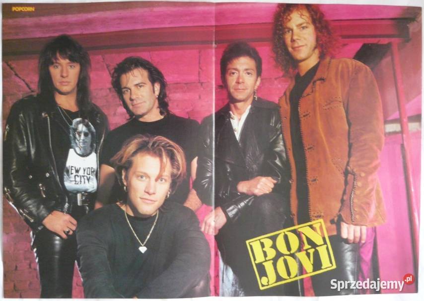 PLAKATY BON JOVI WYPRZEDAŻ ŚWIAT kujawsko-pomorskie Bydgoszcz
