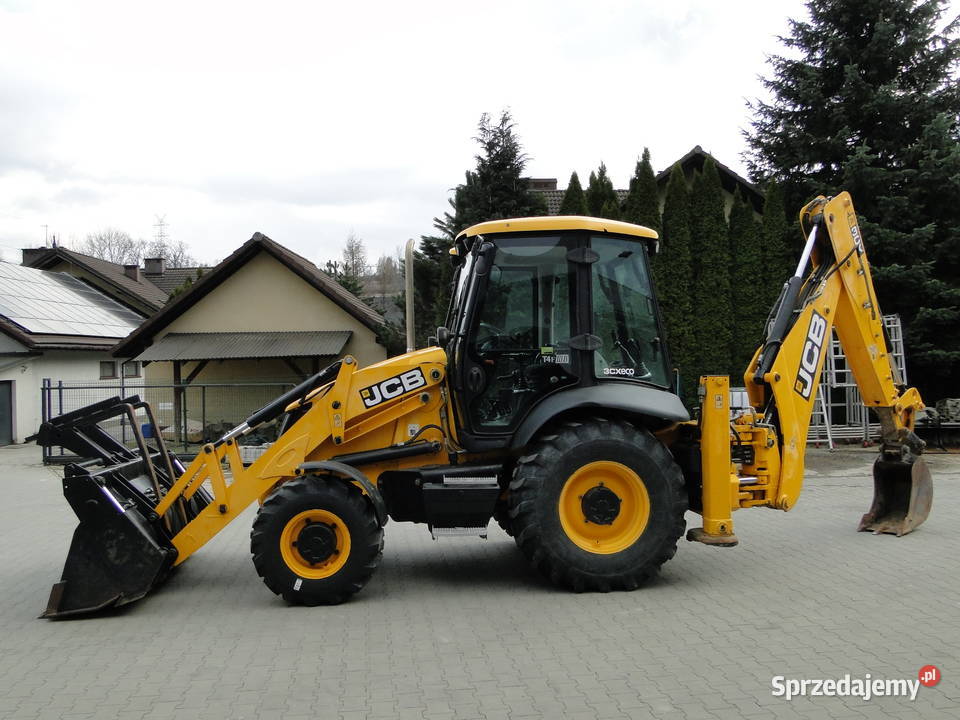 Koparko Ładowarka JCB 3CX ECO 2016r Oryginał nie Koparko ładowarki małopolskie Łętownia