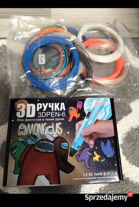 Długopis 3D dzieci zabawka uniwersalny nowy Łodygowice sprzedam