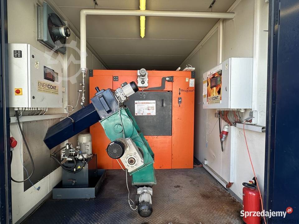 Kotłownia Kontenerowa Piec na Trociny Zrębki lubuskie