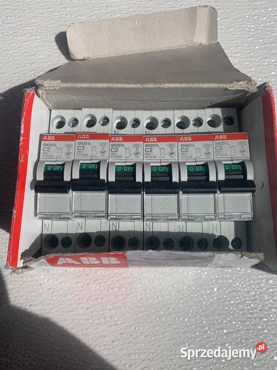 ABB circuit Breaker 1 Module 1PN 45 KA SN201LC2 Warszawa