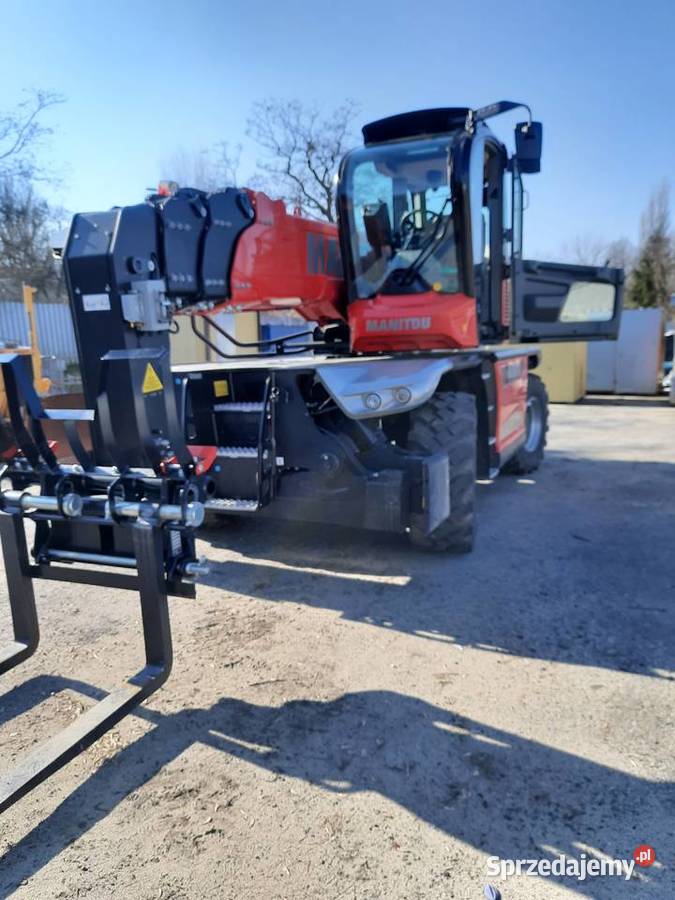 Manitou z operatorem Ładowarka teleskopowa śląskie Gliwice