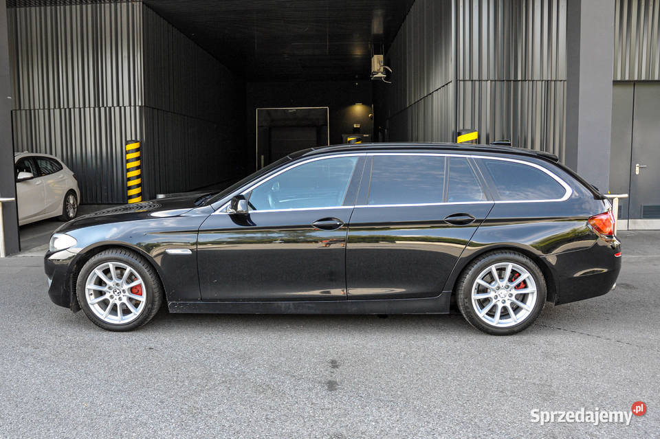 BMW Seria 5 20D 184 Skóry Rok produkcji 2011 dolnośląskie Wrocław