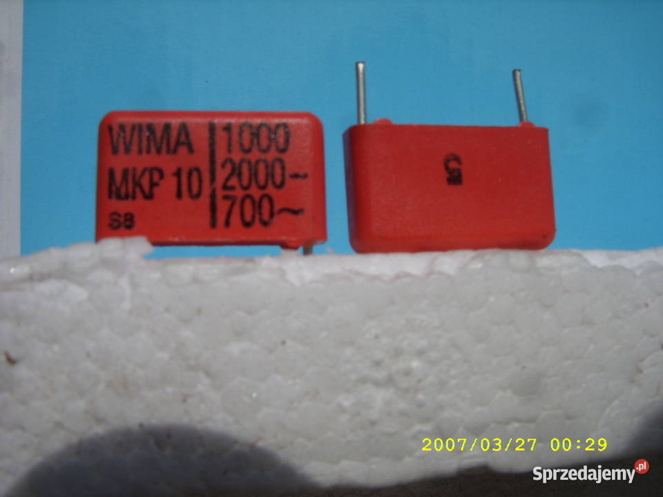 Kondesator MKP 10 1nF2000V st 700V WIMAnowy dolnośląskie