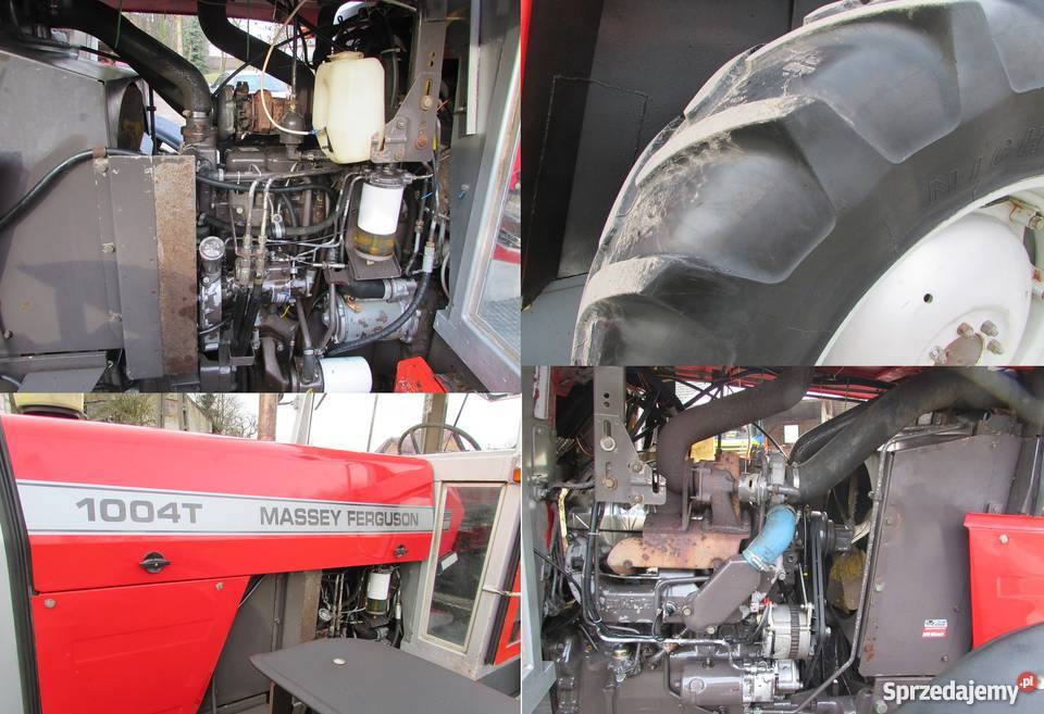 Ciągnik Massey Ferguson 1004T MF z Austrii zetor Zaczep dolny Miechów