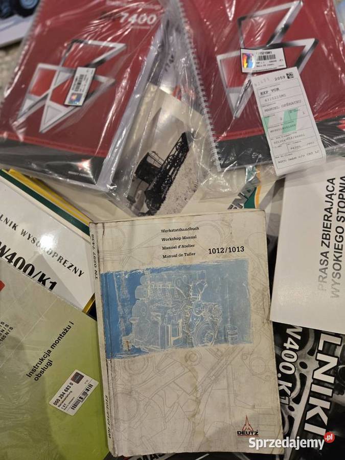DOOSAN katalogi części INSTRUKCJE NAPRAW obsługi Gdańsk sprzedam
