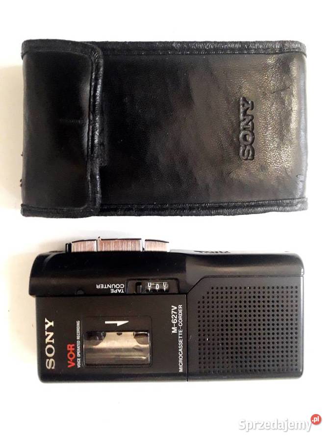 Sony M627V Microcassette corder dyktafon plus 4 Katowice