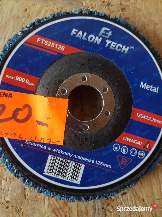 Ściernica włosy murzyna z włókniny 125mm Głogowa