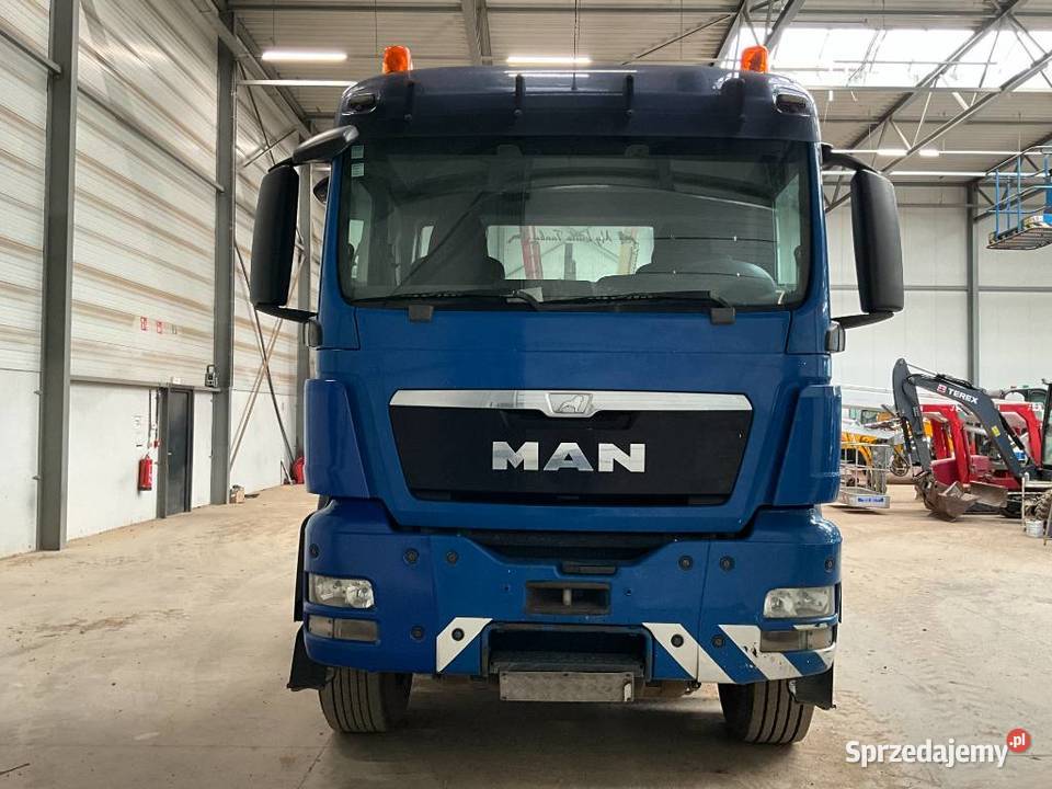Hakowiec 8x4 MAN TGS tez leasing ciezarowki z mazowieckie Warszawa