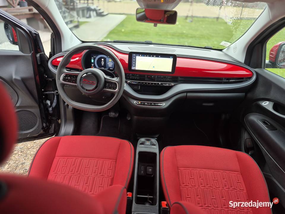 Fiat 500 ElektrycznyNiski Przebieg Zator