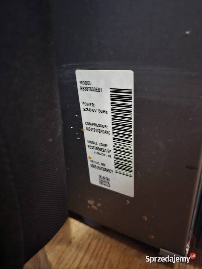 Lodówka Samsung RB38T650EB1 śląskie Katowice