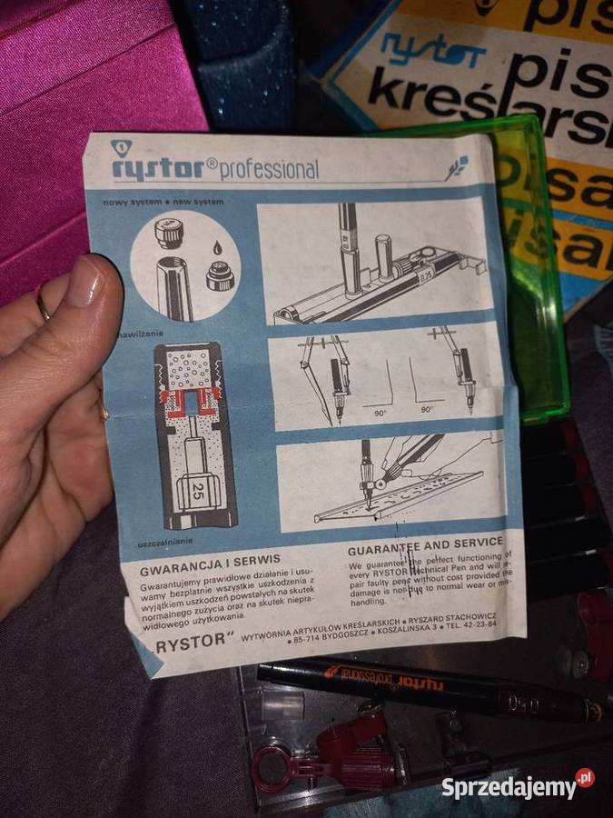 Pisaki kreślarskie Rystor lubelskie Lublin sprzedam