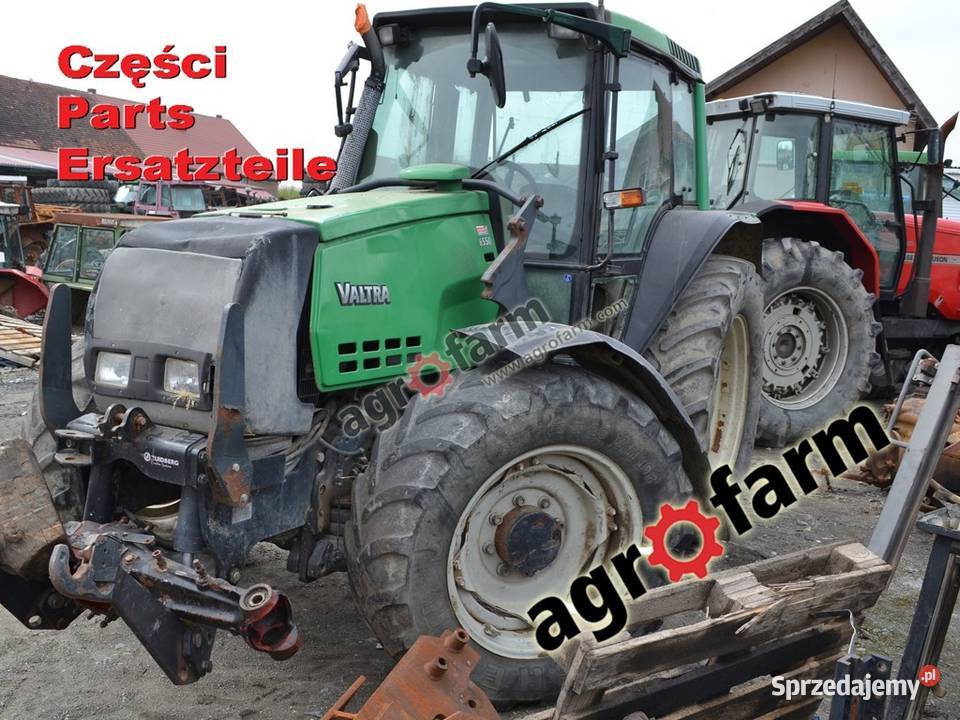 Valtra 6550 części skrzynia biegów oś silnik Byków