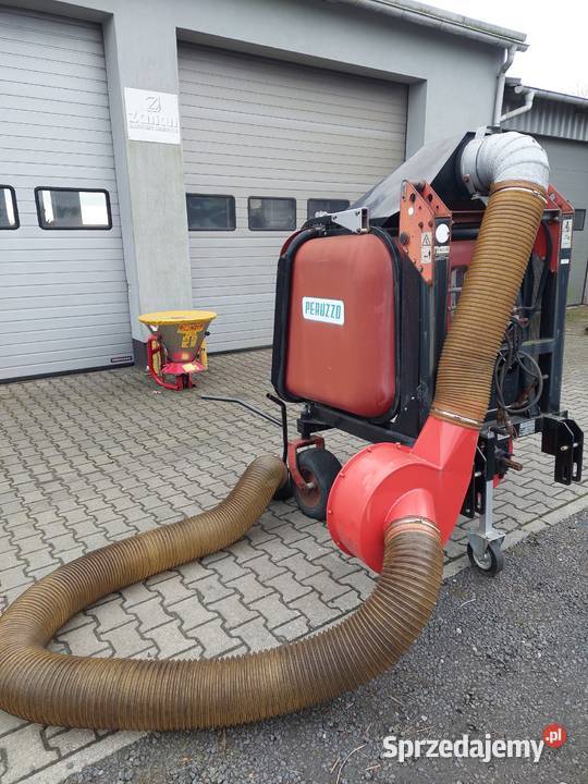 Ssawa do liści trawy śmieci Peruzzo typ C1000 wielkopolskie Łubowo