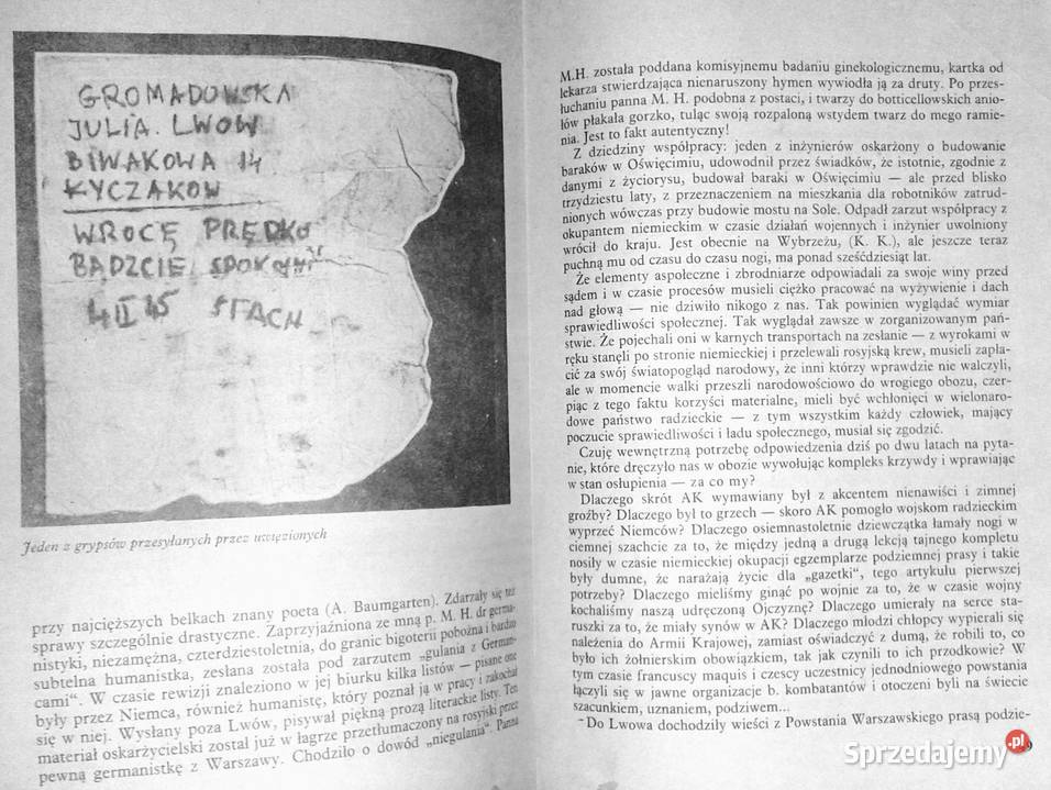 Lwów Donbas 1945 Maria Kulczyńska lubelskie